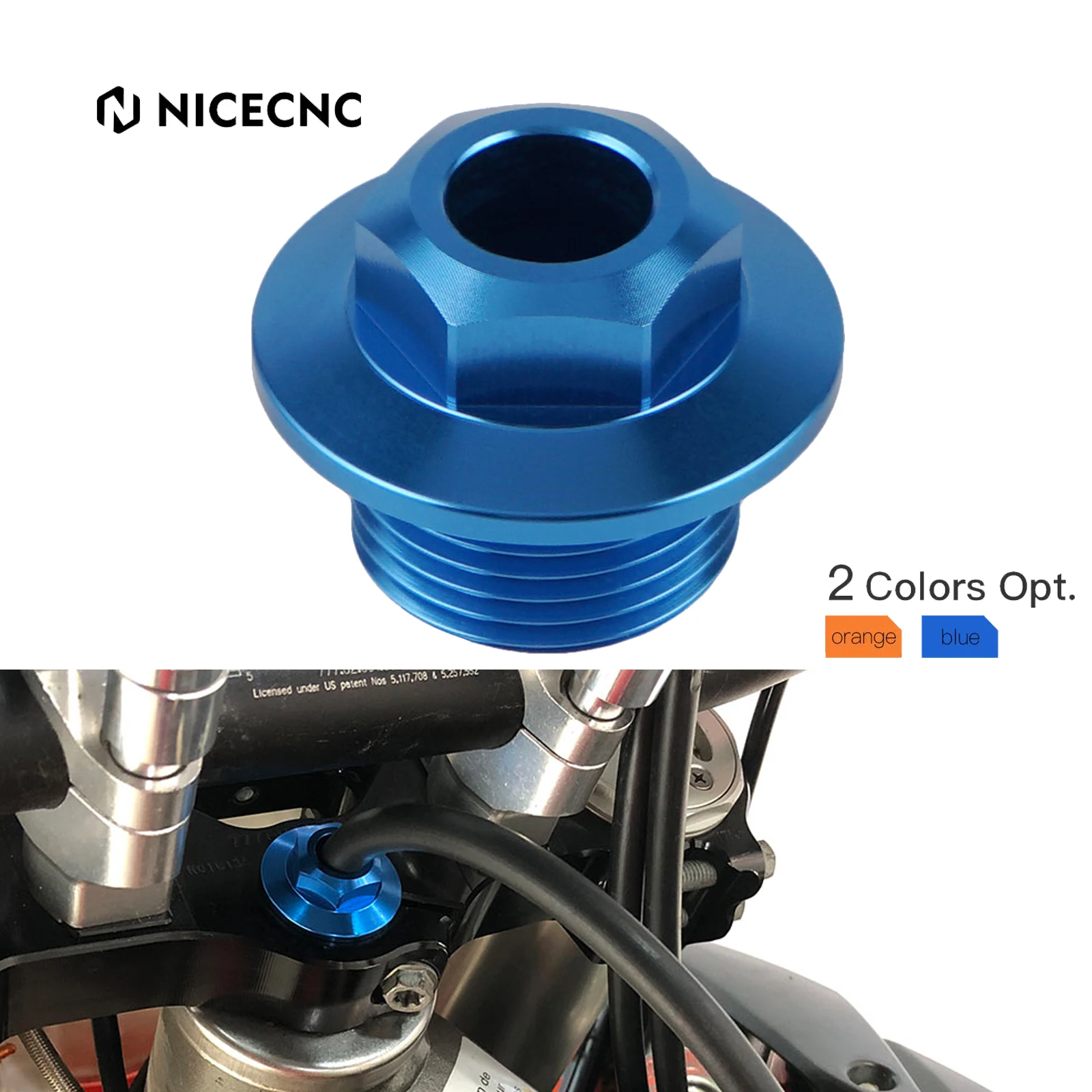 

NiceCNC For Husqvarna TE300 TE FE TC FC TX FX 125 200 250 300 350 400 450 501 2014-2022 Motorcycle Steering Stem Nut Bolt Screw