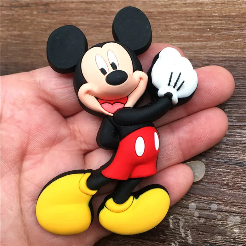 Mickey Mouse 3d Sticker Minnie Soft Glue Refrigerator DIY Sticker