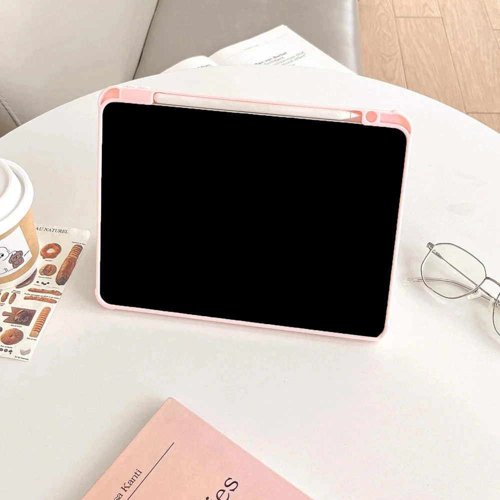 Chic Black Polka Dot Trifold Tablet Case
