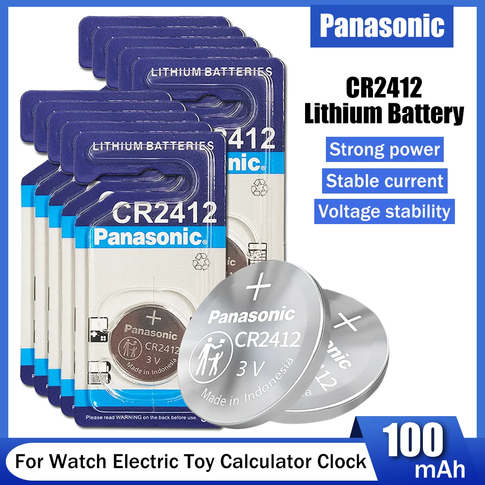 全商品オープニング価格 panasonic CR2412 リチウム電池 1個