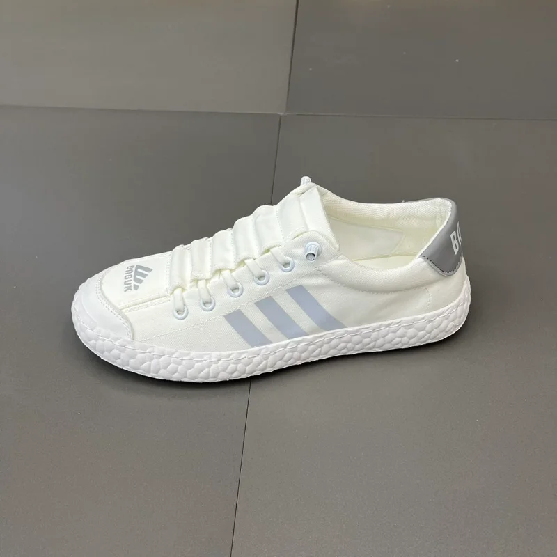New Tide Low Top Net Red Soft Bottom Board Shoes Summer Comfortable Breathable Cloth Shoes Sports Jogging Business Casual Shoes