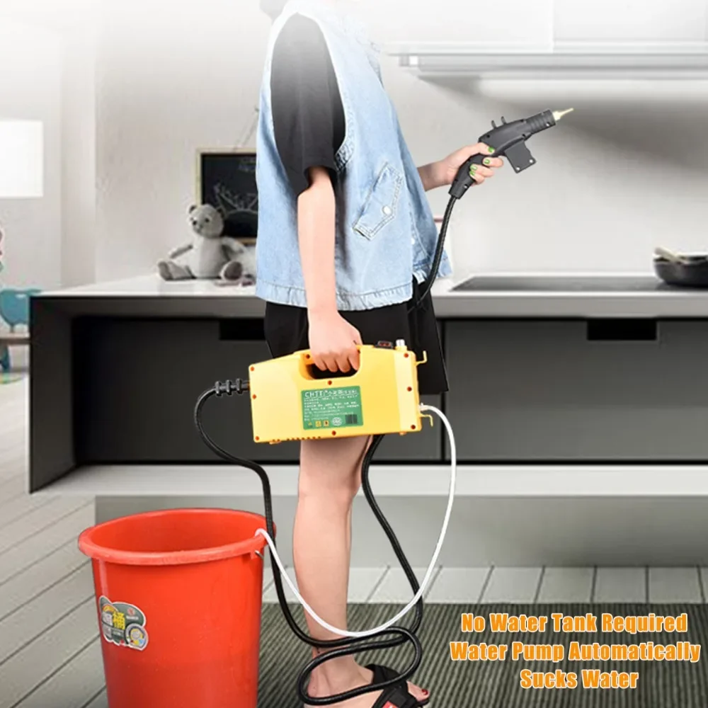 3000W 220V Professional Steam Cleaner Handheld Steam Generator High Pressure Cleaning Machine for Household Kitchen 4