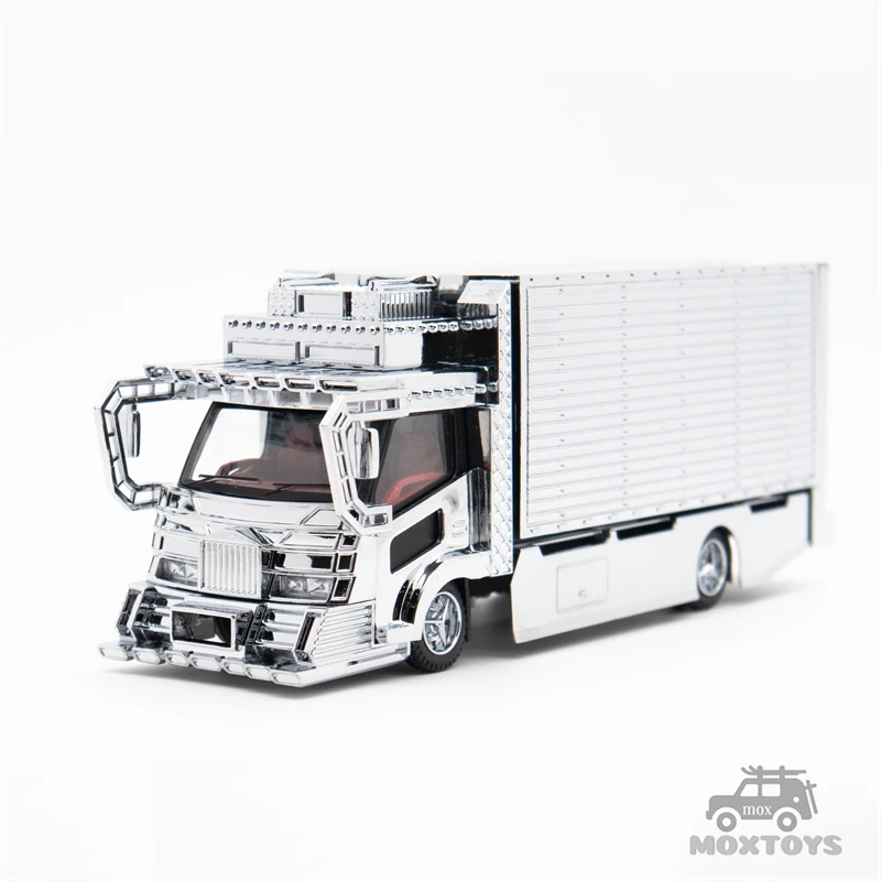 Micro Turbo 1:64 Dekotora Wing Custom / Flatbed Tow Truck
