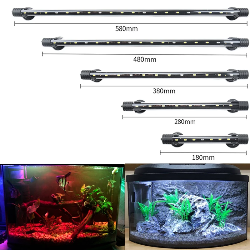 LED Aquarium Light Waterproof Fish Tank Lamp for Decor Plant 18-58CM 220-240V 5730chip,aquarium light,led lamp,aquarium lamp