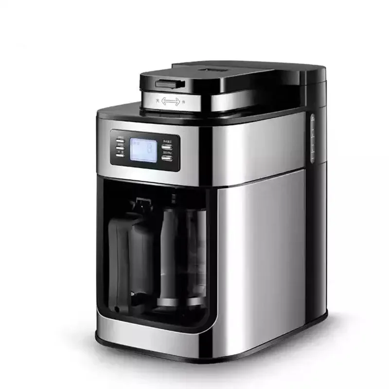 Fully Automatic Freshly Ground Coffee Machine American Style Household Small Coffee Grinder American Drip Pot