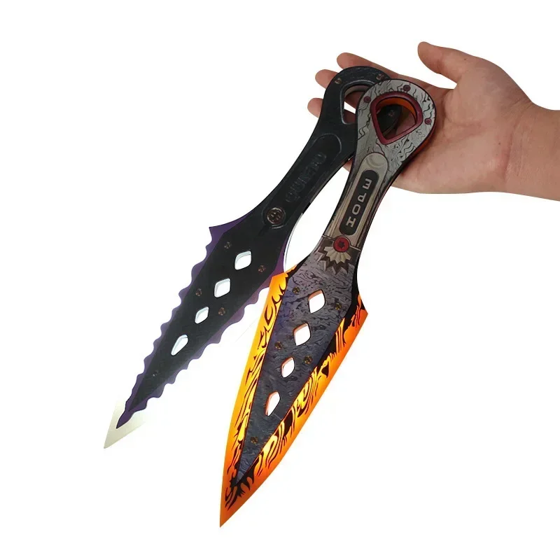 APEX Legend Wraith Charge Glow Acrylica Kunai 30cm Model Cosplay