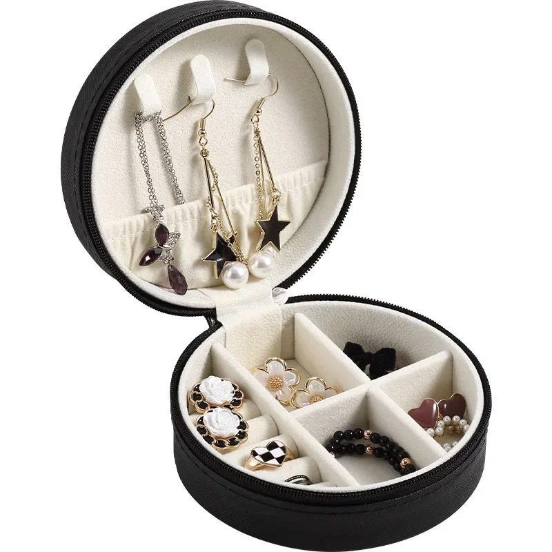 On Sale Simple Portable Jewelry Box, Earrings, Necklace, Ring Jewelry Storage Box