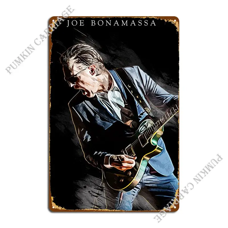 

Joe Bonamassa Metal Plaque Poster Rusty Home Personalized Retro Tin Sign Poster