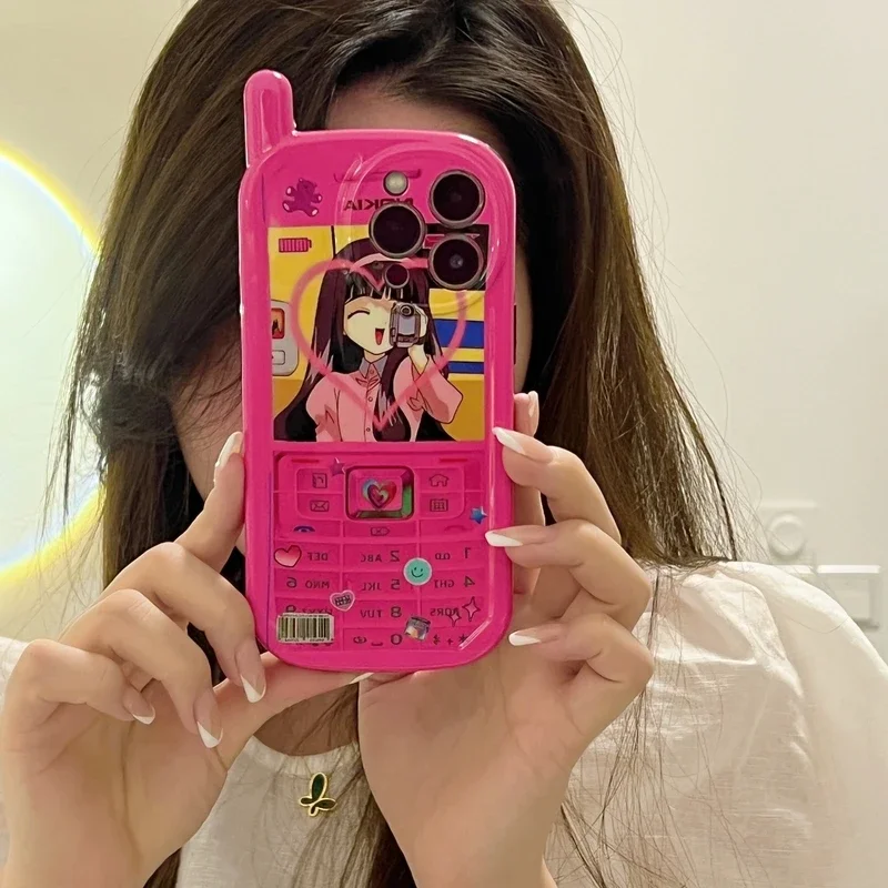 Ins Cute Japanese Anime Card Captor Sakura Anime Girl Phone Case