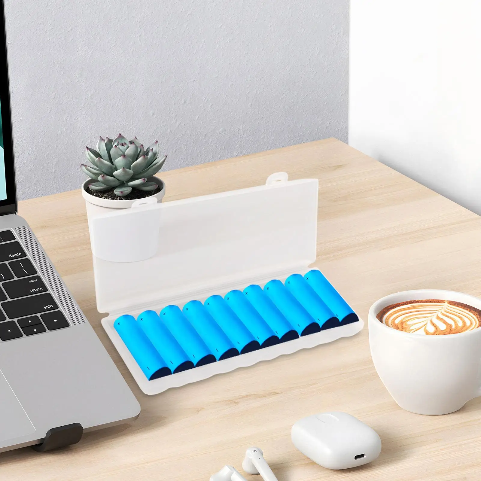 배터리용 보호용 컨테이너 18650 배터리용 차고 케이스 홀더 가정용 견고한 가정용 정리용 컨테이너