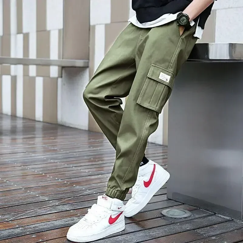 thumbnail image 1 of Pantalones de camuflaje informales de otoño e invierno para hombre, pantalones cargo nuevos y baratos, de diseño, de corte regular, estilo vintage Y2k, 1 of 5