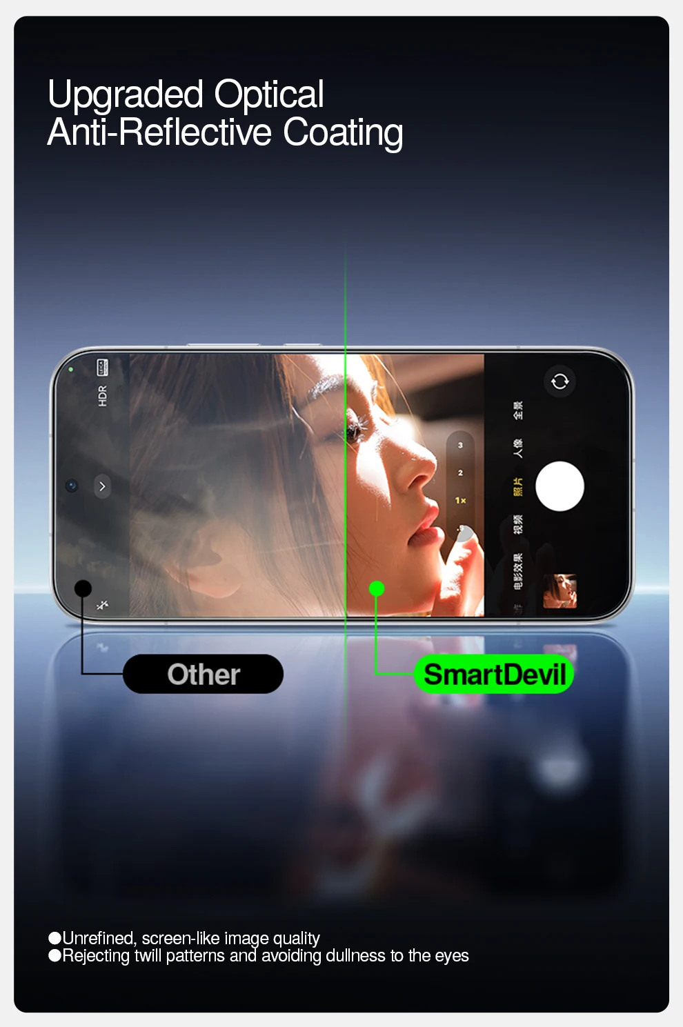 SmartDevil gehärtete Glasfolie für Xiaomi 17 Pro max Mi 15 14, transparenter Displayschutz für Xiaomi 17, Kit zur automatischen Staubentfernung – Detail 8