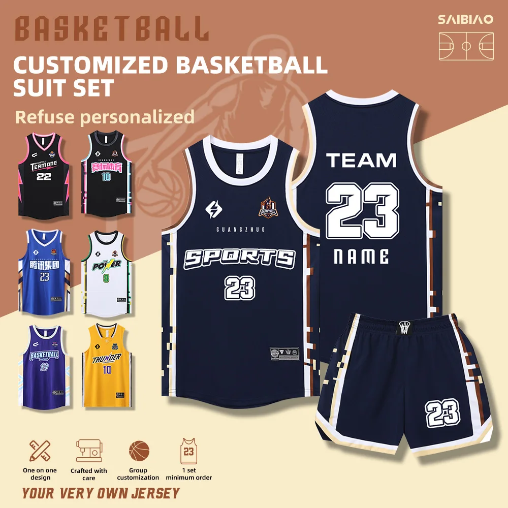 Adult Kid Basketball Jersey Customize Boy Girl Quick-drying Team Training Uniform Shirt Sportswear Child Tracksuit Sports Outfit customizable items kids sports suit