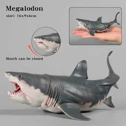 Figurine d'action requin à trois têtes Marine Sea Overlord - Jouet en PVC aventure océanique