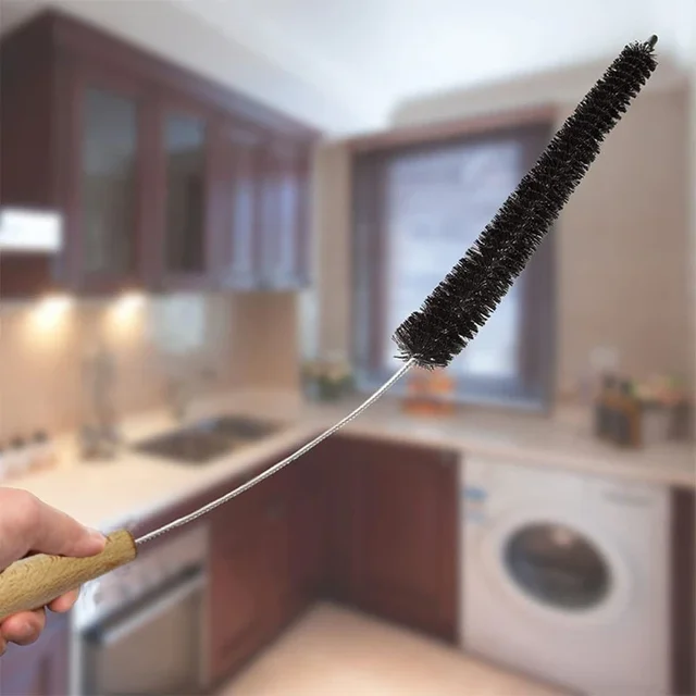 Brosse à Livres pour Machine à Laver, 1 Pièce, Tuyau de Sèche-illant, Intervalles Intérieurs, Mur Nik 2