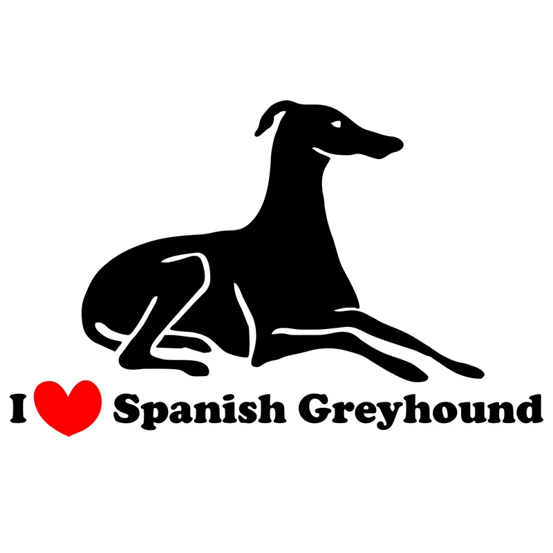 INDIGOS UG Adesivo Auto Greyhound Bianco 139x88mm - JDM Die Cut