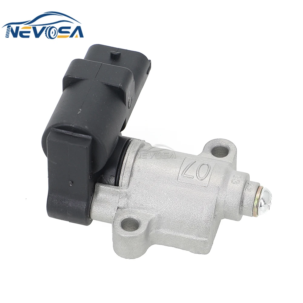 IAC Valve Connector Pneumatic Air Valve NEVOSA Idle Air Control Valve IACV Hyundai MATRIX I10 2008-Kia Picanto 2007-2010 Series 35150-02800 3515002800 9520930007