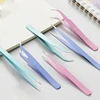 Nail Art Decor Eyelashes Tweezers Macaron Tweezer Scrapbook Sticker Tape Picking DIY Junk Journal Album Stainless Clip DIY Tool 1