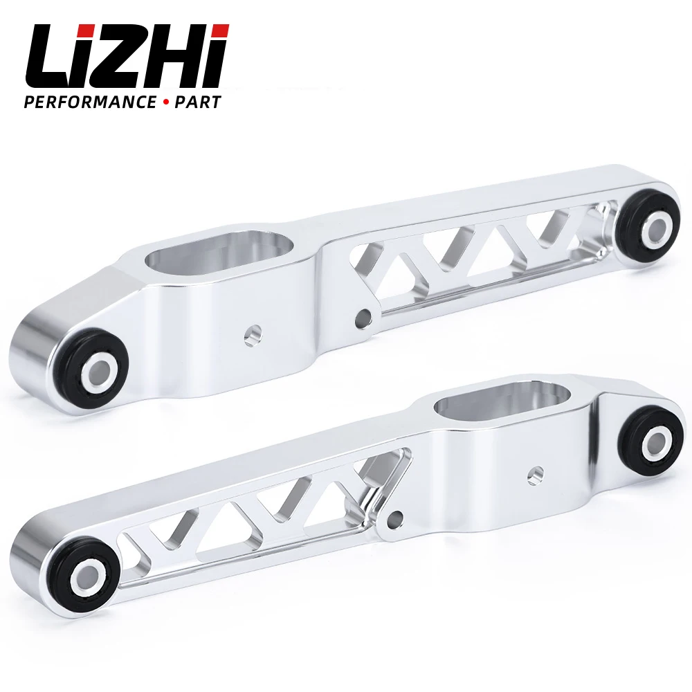 1 Paio Di Bracci Di Controllo Inferiori In Alluminio Billet Posteriori Per 92-95 Honda Civic 94-01 Acura Integra Type-R Jdm Strut Suspension