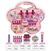 Children Makeup Kit Lipgloss Eyeshadow Nail Polish File Non-toxic Makeup Princess Girl Cosmetics Washable Christmas Gift For Kid 5