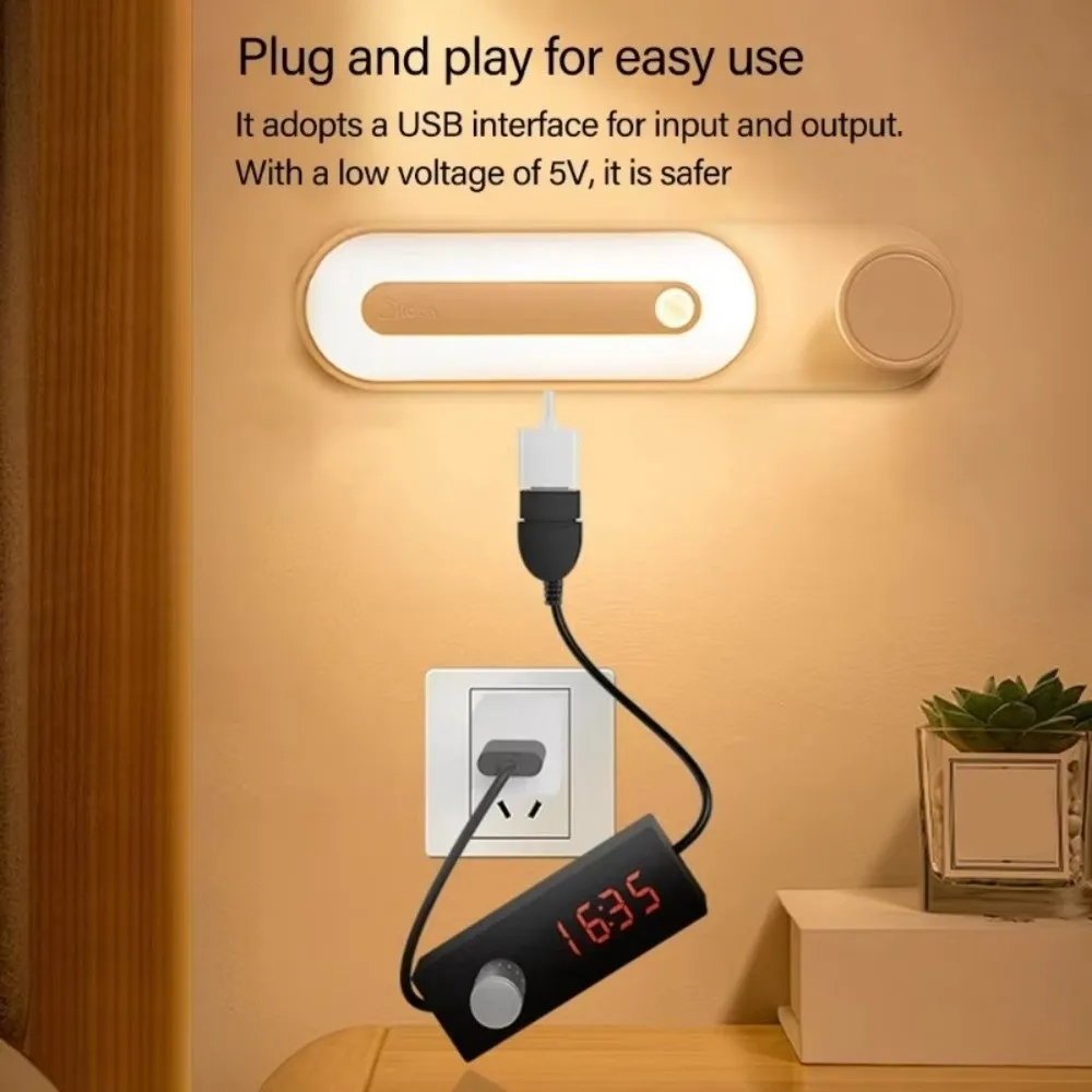 Digital Display USB Timer Switch Portable 5V Power Off Switch Adjustable Switching Cord Auto Shut Off Power Management