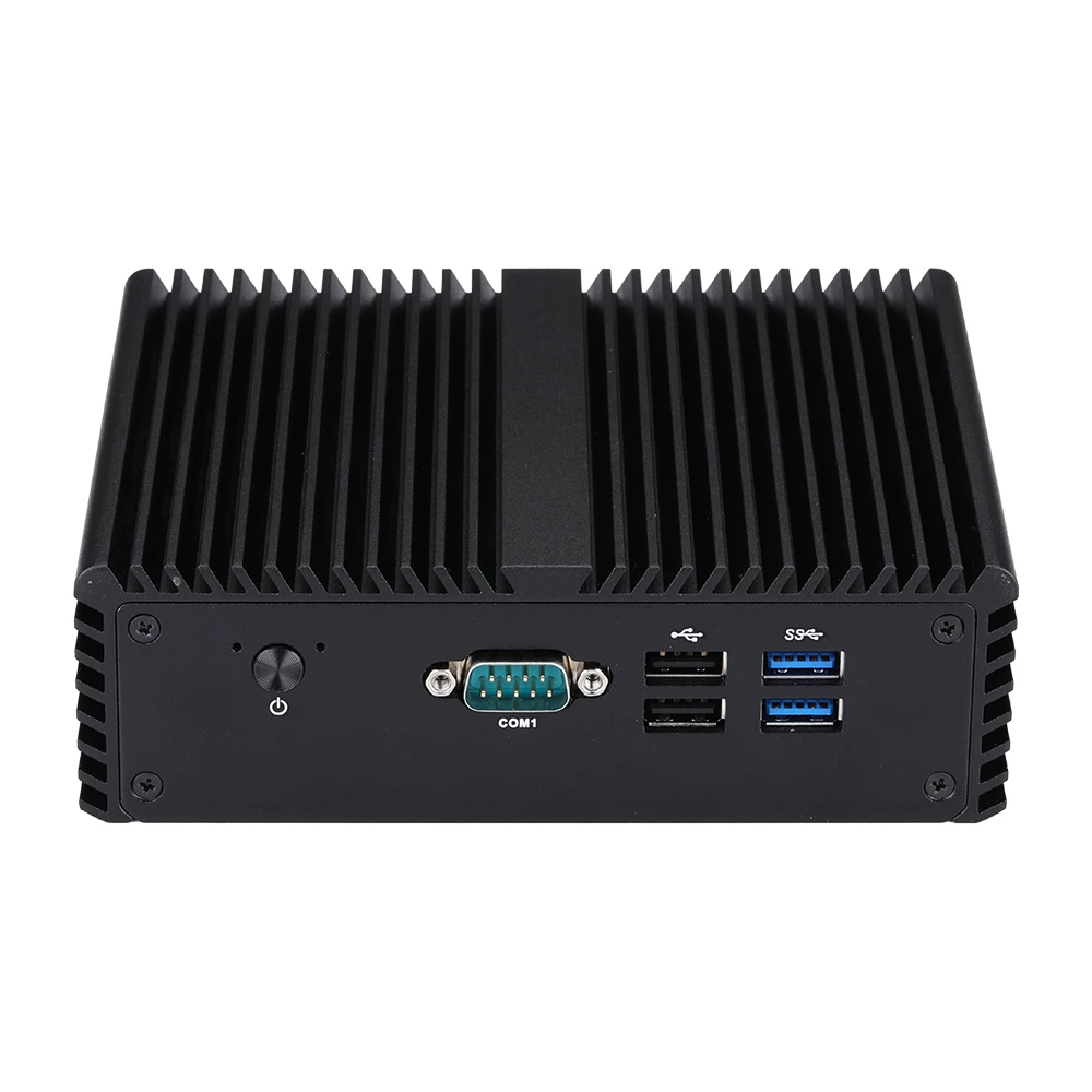 Qotom Q730S Q750S Mini PC j4105/J4125 ,4 usb3.0, 2 usb2.0, RS232, Display HD Mini Computer DP