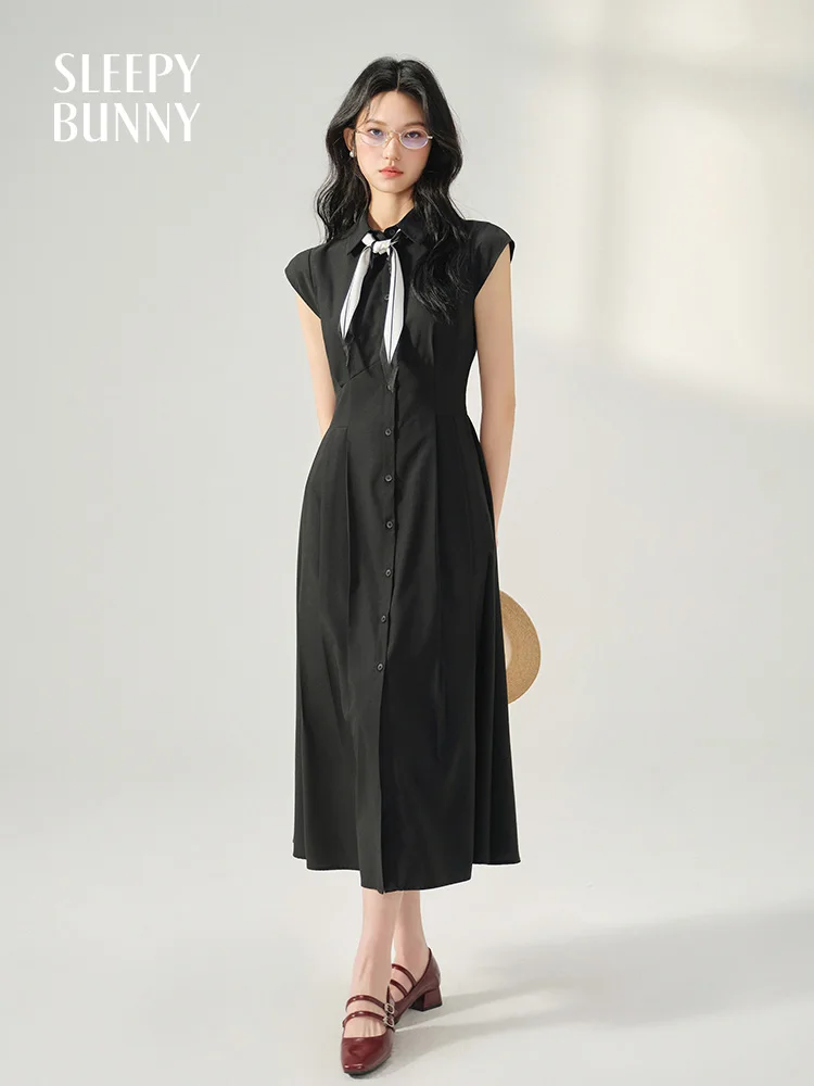 White Shirt Dress Women Summer Cap Sleeve Slim Fit Midi Dress Elegant  Waist-Cinching Petite Outfit Office Daily Wear Casual Look - AliExpress