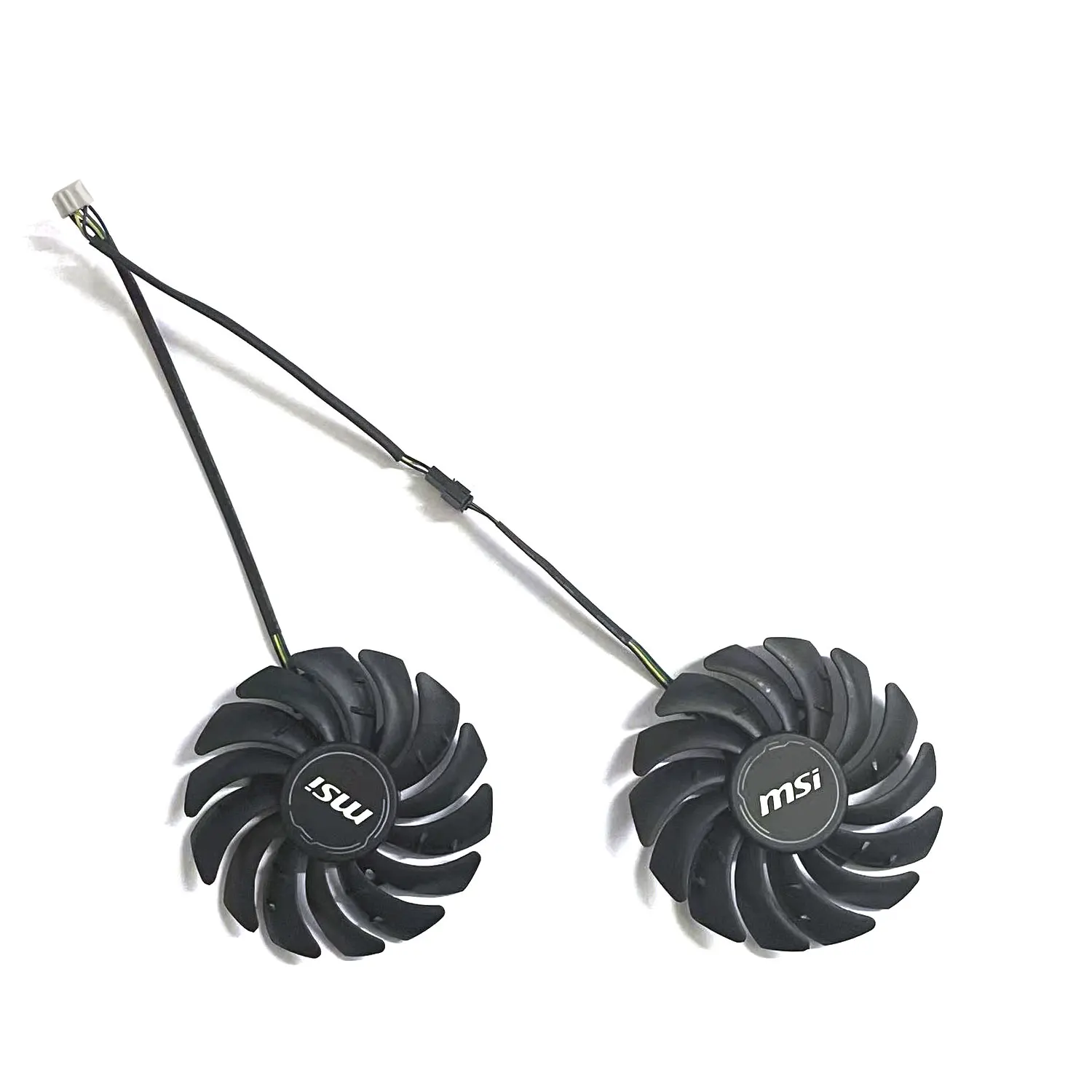 Ventilador de Refrigeração da Placa Gráfica Ventilador Gpu rx 5700xt Pld09210s12hh 4pin 87 mm para Msi rx 5600 xt Mech rx 5700 5700 xt Mech Novo - Imagem 3