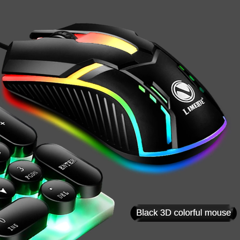 1600Dpi USB Wired Gaming Mouse LED Light Backlit Luminous Competitive Gamed Mouse Notebook Optical Computer Mechanical Mouse best wireless mouse