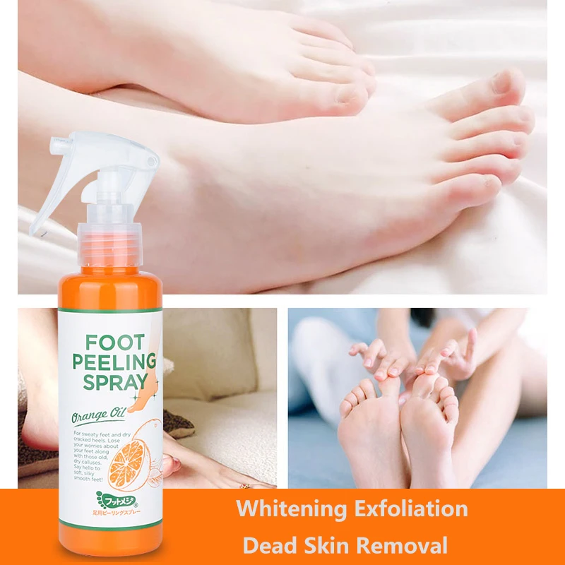 

Japan Footmedi Foot Exfoliating Spray Heel Knee Wrist Exfoliating Dead Skin Removing Foot Odor Calluses Whitening Spray 110ml