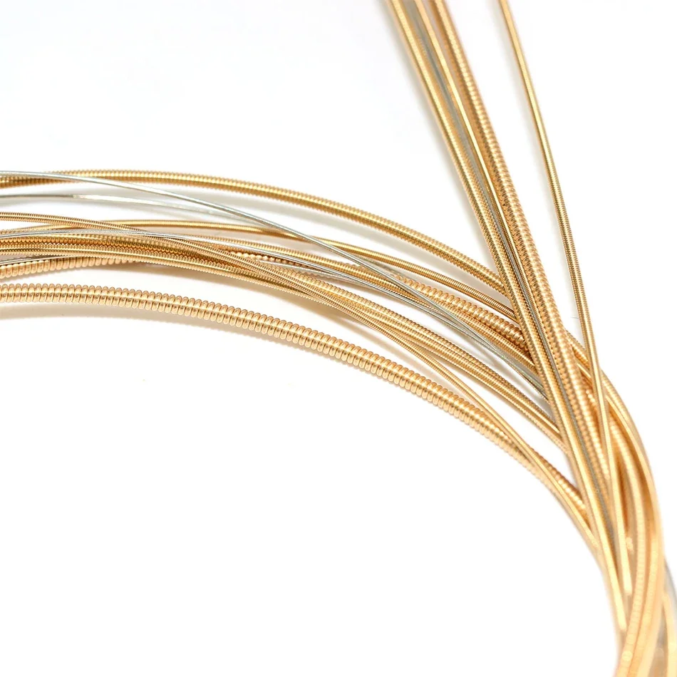 Orphee QA Series Medium Super Light Extra Light Acoustic Guitar Strings 85/15 Bronze Color End-Ball acoustic guitar strings