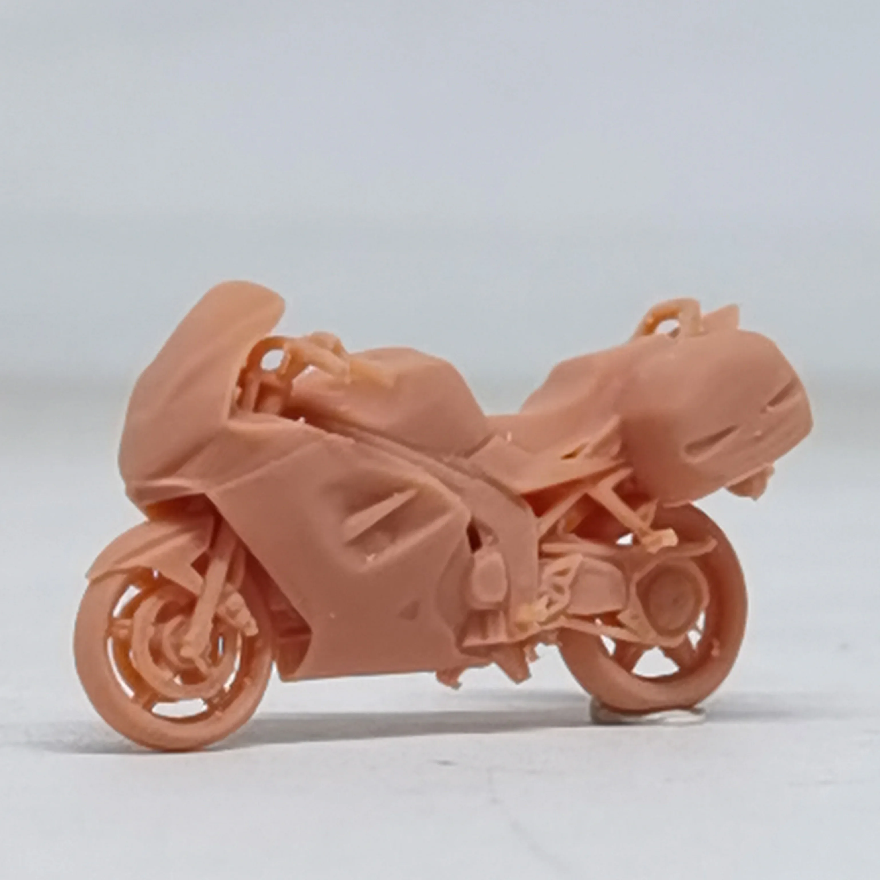 1pcs 1/64 Unpainted Resin Moto 1:64 Car Garage Scene Uncolored Resin Garage Decoration One-Piece Simulation Scene Toy