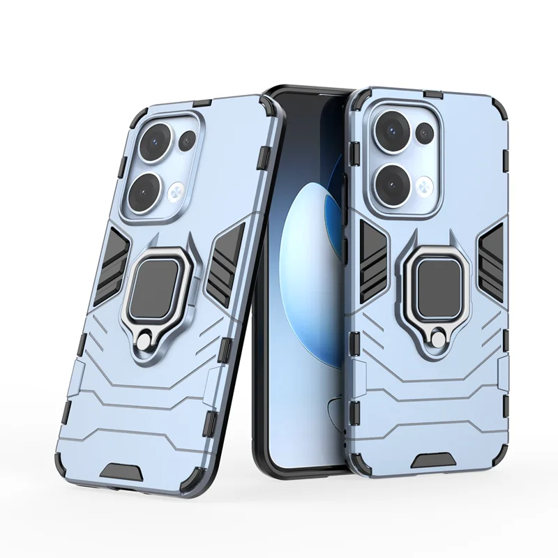 Shockproof Armor Metal Ring Phone Case with Magnetic Car Holder