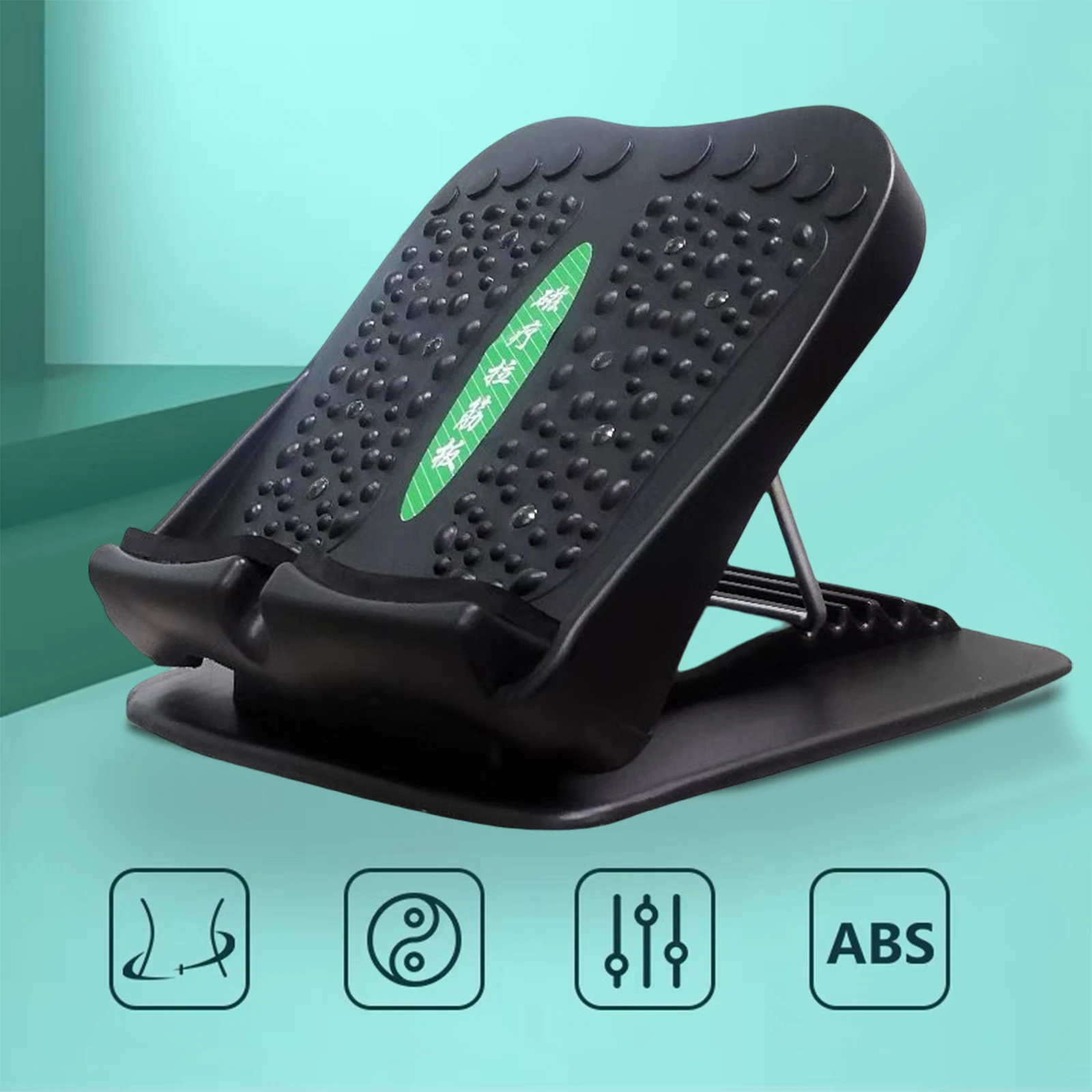 Portable Calf Stretch Board Slant Board Foot Massage Instrument Adjustable Incline 5 Positions Calf Ankle Stretcher calf stretching board,foot stretching aid