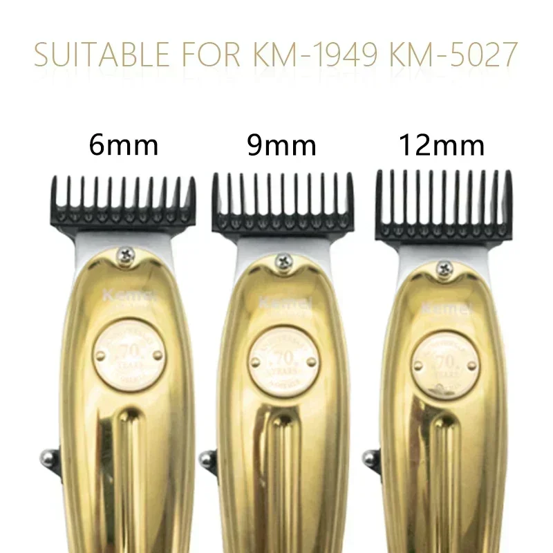 Hair Trimmer Kemei 1 2 3 6 9 12 mm Hair Trimmer Limit Comb Universal Guards for 5027 1949 5098 9163 5021