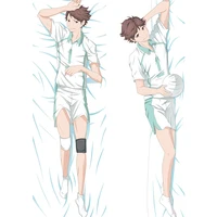 Anime Haikyuu!! Oikawa Tooru Tobio Kageyama Cosplay Pillow Case Hugging Body Prop 1