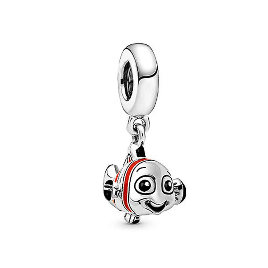 Potdemiel Pure Silver Card Charm Pendant