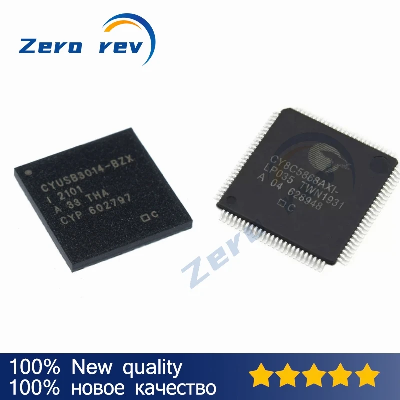 

1Pcs 100% New CYUSB3014-BZXI CYUSB3014 BGA-121 CY8C5868AXI-LP035 CY8C5868AXI TSOP-56 Original Chips Ic