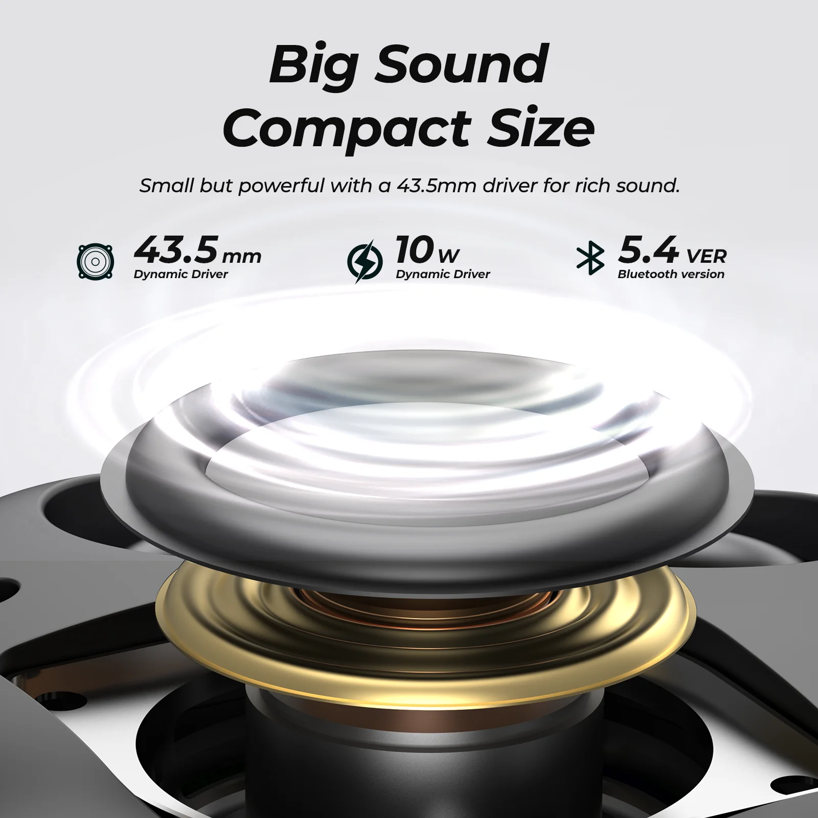 TOZO Mini Audio Bluetooth Speaker Wireless