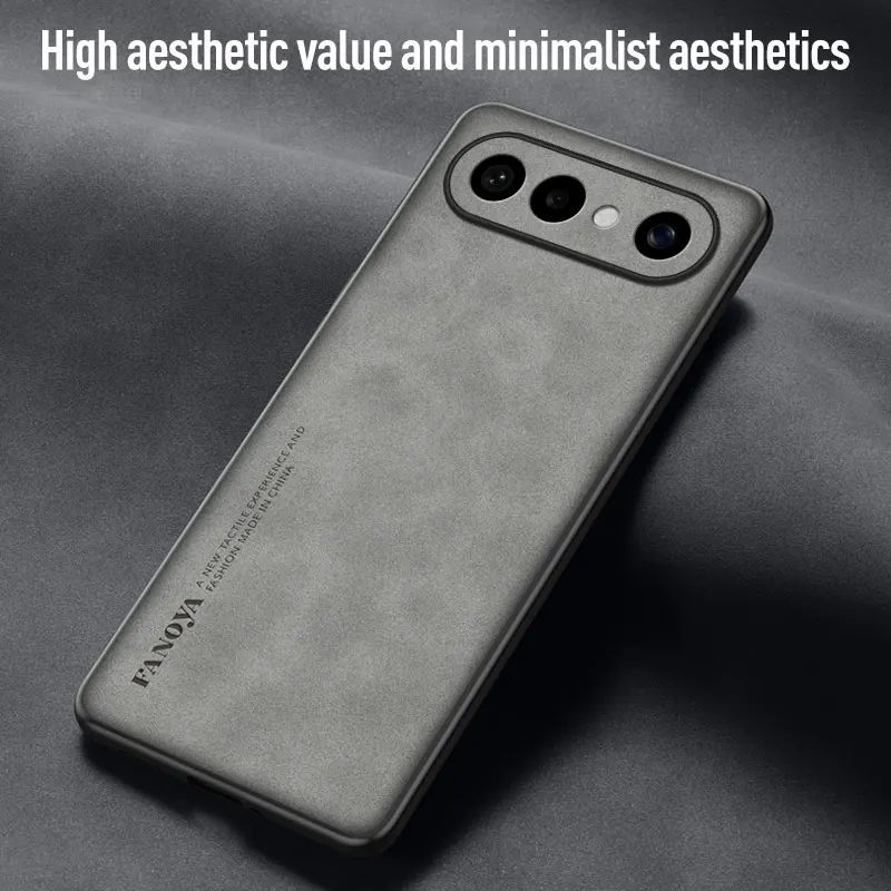 Leather Shockproof Phone Case - Skin-Friendly Protective Cover