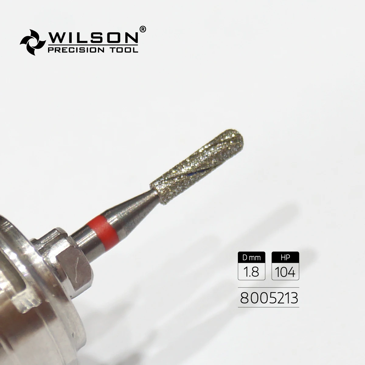 

1.8mm Rounded Top Barrel Shape 8005213 With Cooling Groove Durable Well Sun Dental Diamond Bits Dental Bur