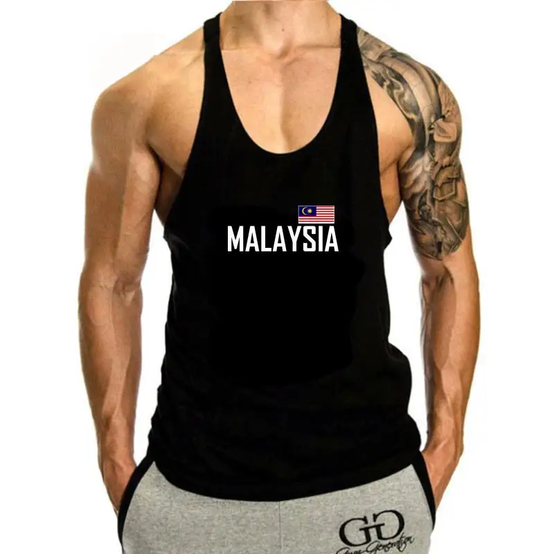 

Womens sleeveless Girlie tank top men Malaysia ASIA Kuala Lumpur Fantank top men Flag Flag