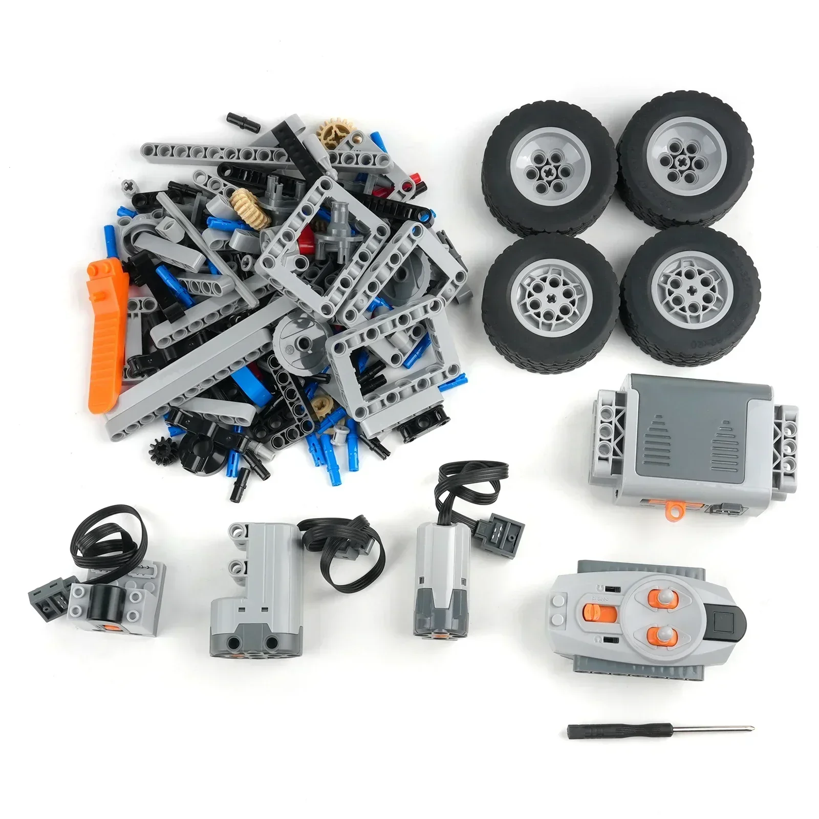 Détail des composants du kit de pulvérisation pour voiture RC - Pièces de rechange et accessoires