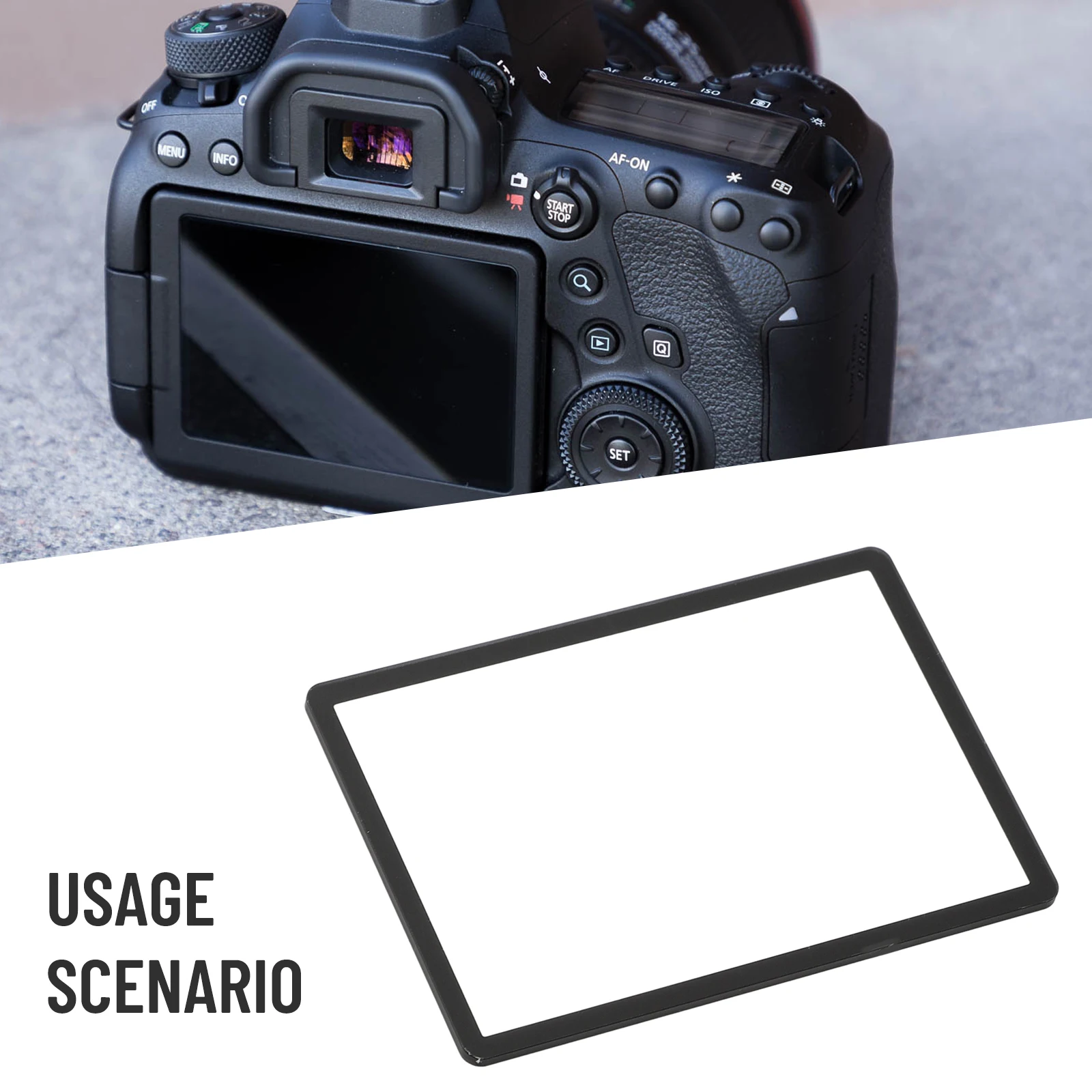 Di Alta Qualità Canon 6D Sostituzione Lcd Vetro Battente Tft Display Schermo Riparazione Parte 6-D 6 Slr Lcd Externa Para Canon