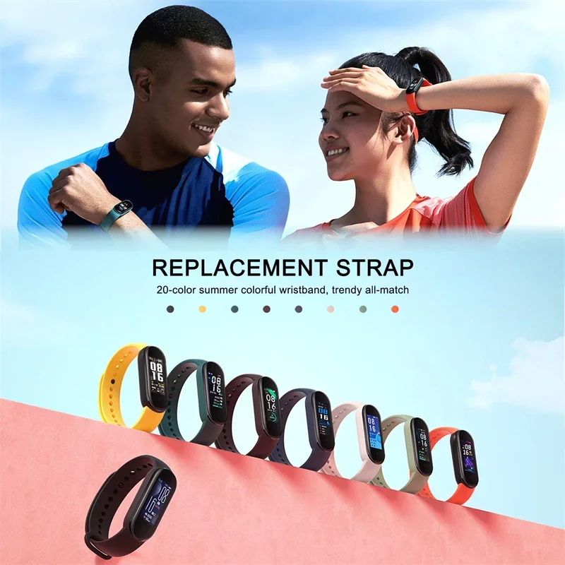 Silicone Wristband Strap for Smartwatches – Premium Accessory Bracelet