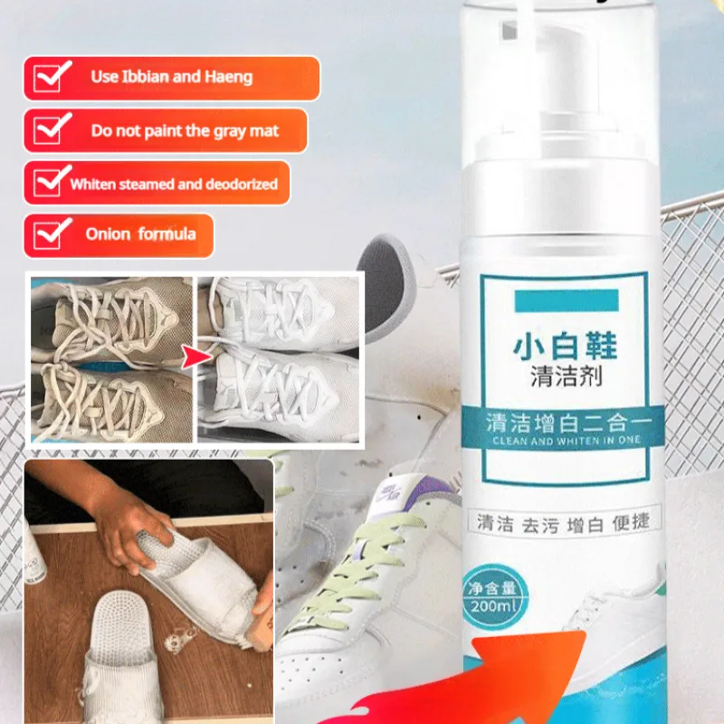 Sneaker NoRe Stain Remover Mousse White Shoe Cleaner Efficient Cleaner Shoe Foam