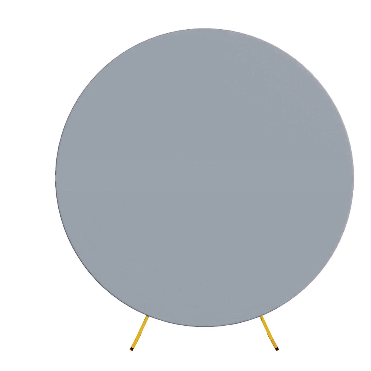 Elegant Round Backdrop Cover for Events – Versatile Elastic Photo Background Decor (Without Stand)