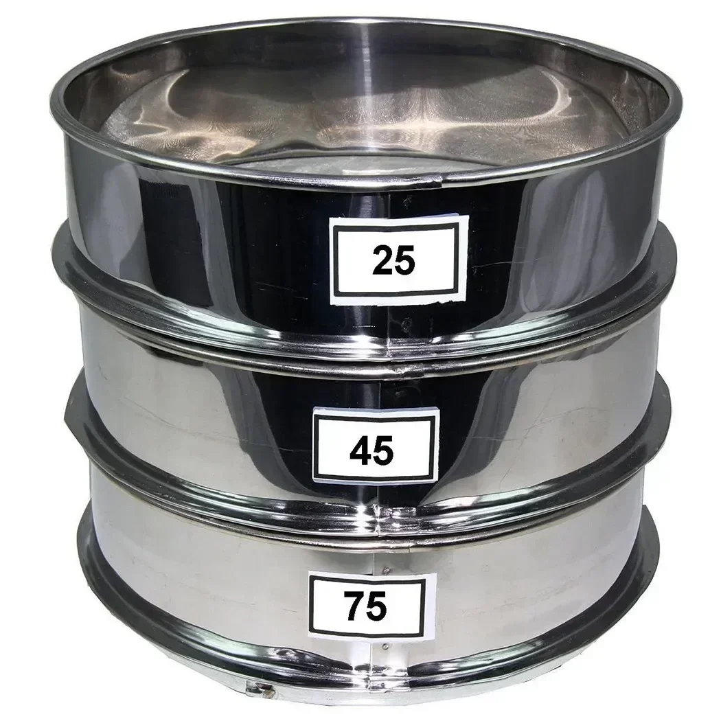 Stainless Steel Herbal Pollen Extractor Stackable Sifter 25/45/70 Screen Sieve For Home Herb Grinder Pollen Screen Filter
