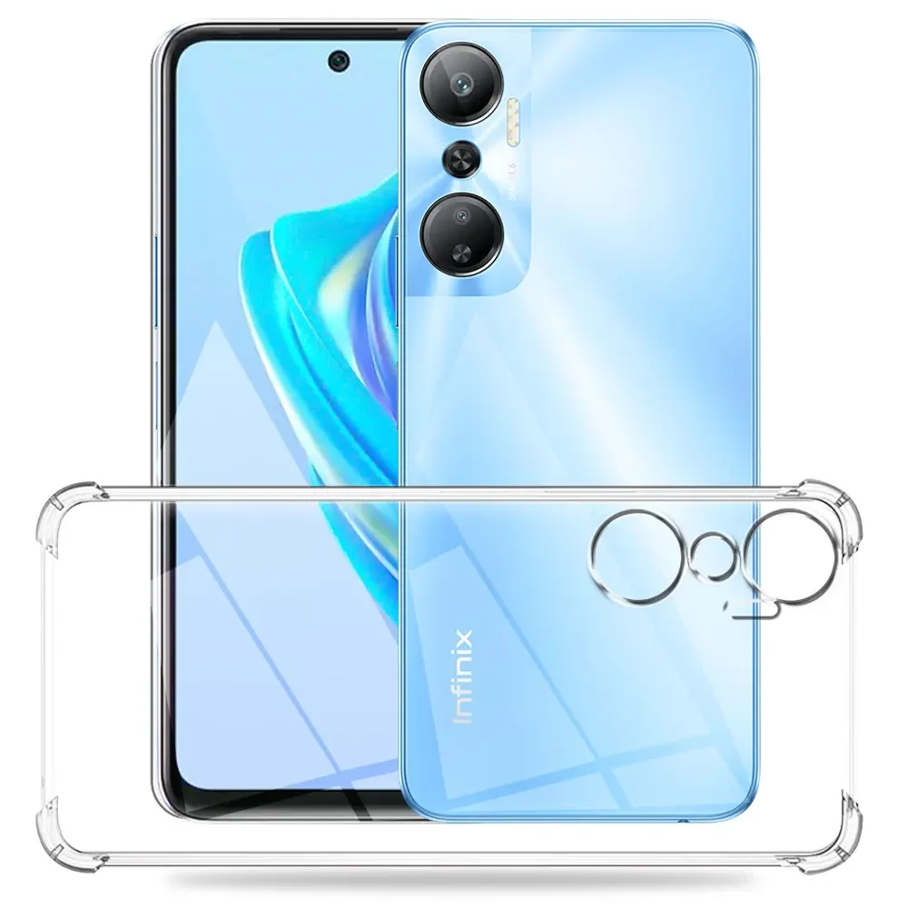 Silicone Soft Clear Shockproof Phone Case Cover