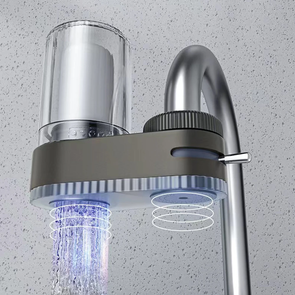 Ceramic Faucet Water Filter with Washable Purifier for Kitchen and Bathroom Sinks